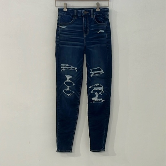 American Eagle Next Level Stretch curvy Hi-Rise Jegging Size 2 - Picture 1 of 7